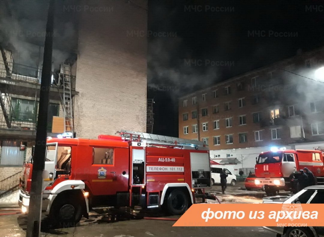 Пожарно-спасательные подразделения Ленинградской области ликвидировали пожар в Приозерском районе